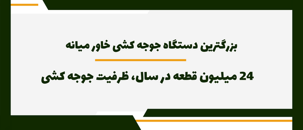 بزرگترین دستگاه جوجه کشی در ایران در مجتمع کشت و صنعت فدک